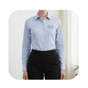 BLUSA EN OXFORD M/LARGA EJECUTIVA