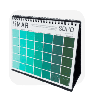 CALENDARIO DE ESCRITORIO ANILLADO