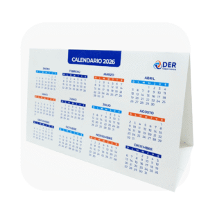 CALENDARIO DE ESCRITORIO TRIANGULAR