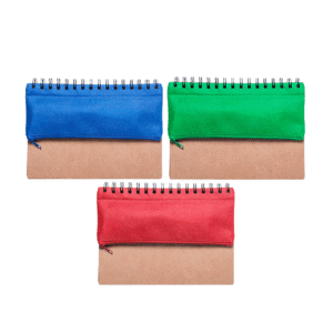 LIBRETA ECOLÓGICA CON CARTUCHERA / R-5515