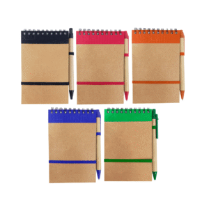 LIBRETA ECOLÓGICA PEQUEÑA CON LAPICERO / RKN-820