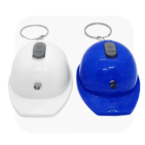 LLAVERO CASCO CON DESTAPADOR Y LINTERNA