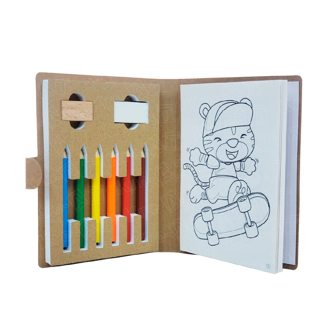 LIBRETA ECOLÓGICA CON COLORES / RA-535