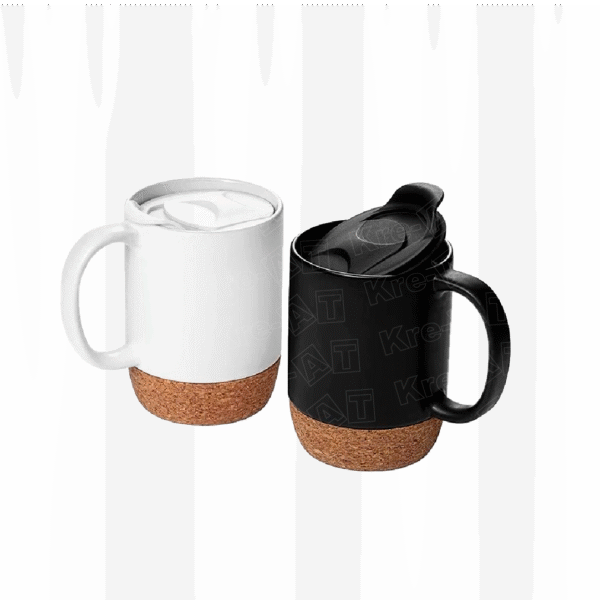 MUG CORK EN CERÁMICA - Imagen 2