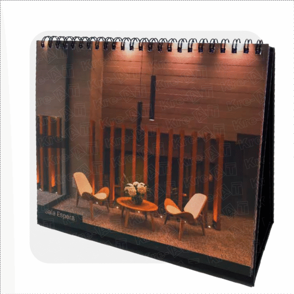 CALENDARIO DE ESCRITORIO ANILLADO - Imagen 3