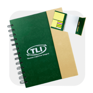 NOTEBOOK ANILLADO CON POST IT / R-8001