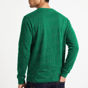 POLO EN ALGODÓN JERSEY, MANGA LARGA – HOMBRE