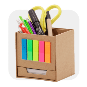 PORTA LAPICEROS CON POST IT / FB-1005