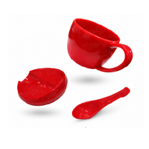 JARRO MUG CON CUCHARA HY-013