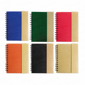 NOTEBOOK ANILLADO CON POST IT / R-8001