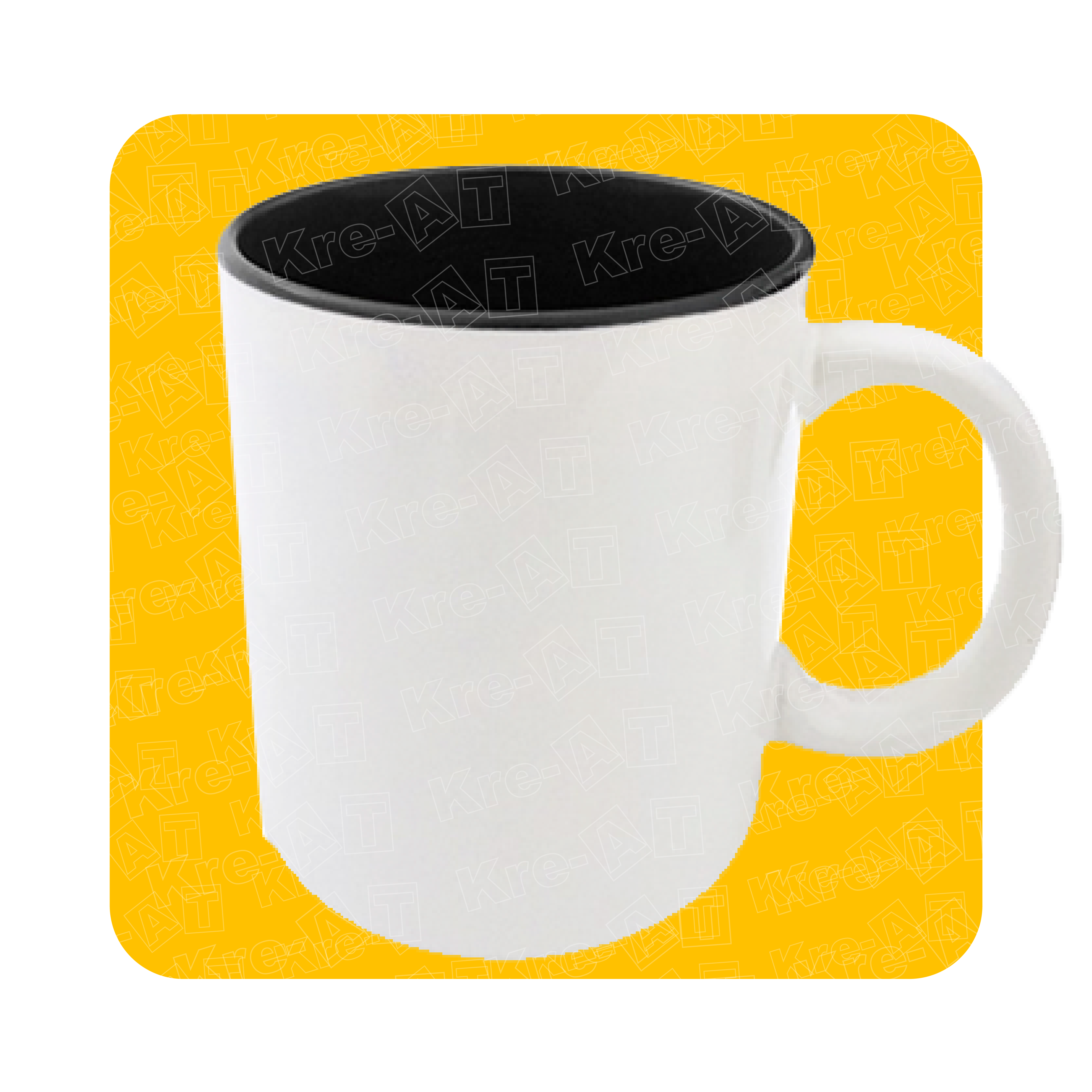 TAZA EN CERÁMICA, INTERIOR A COLOR / JS2812-CL