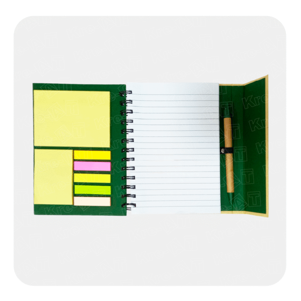 NOTEBOOK ANILLADO CON POST IT / R-8001 - Imagen 5