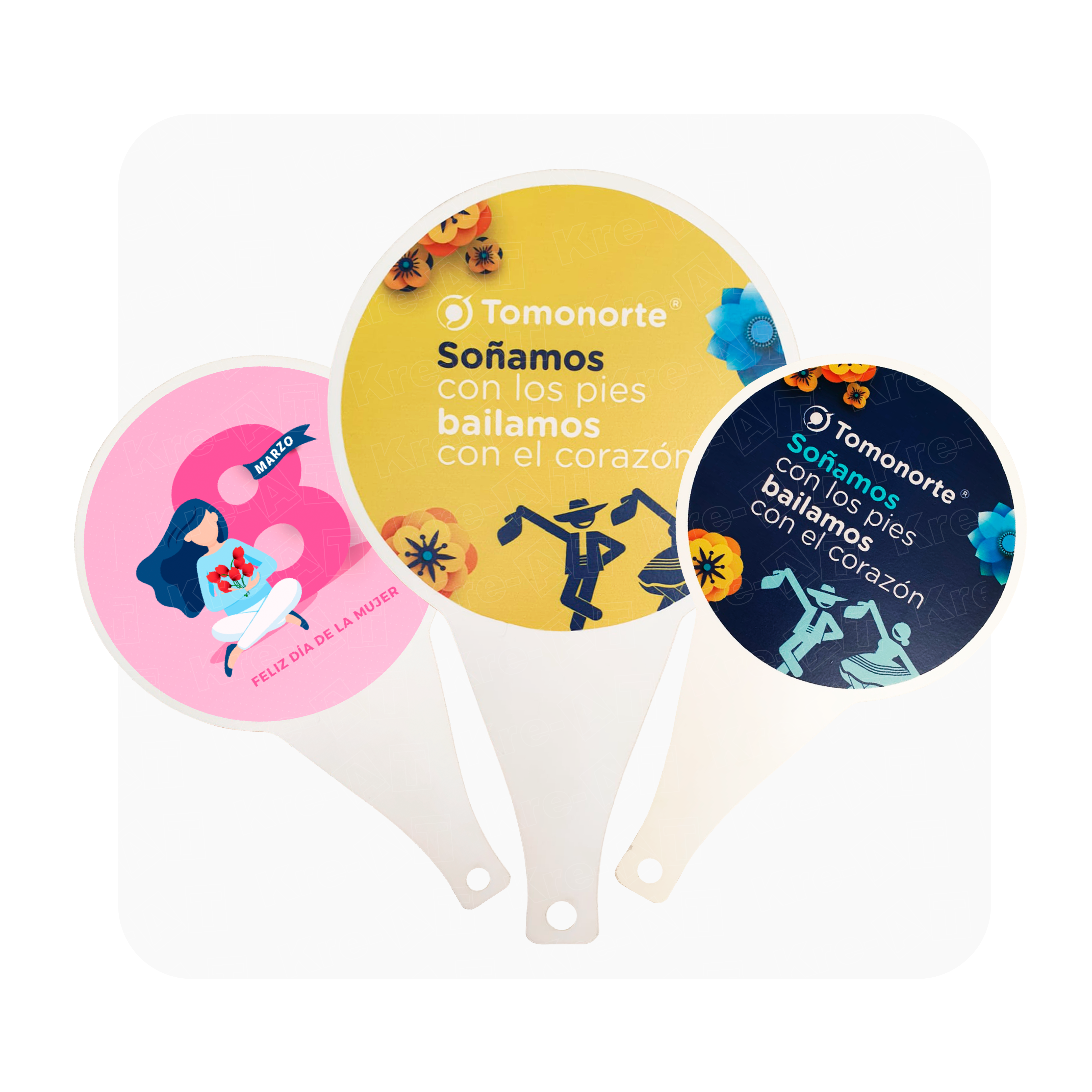 ABANICO DE POLIESTIRENO