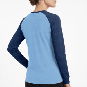 POLO EN ALGODÓN JERSEY, MANGA LARGA – MUJER