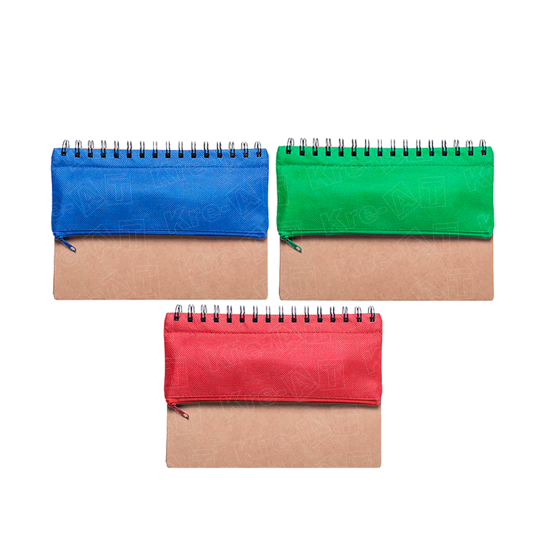 LIBRETA ECOLÓGICA CON CARTUCHERA / R-5515