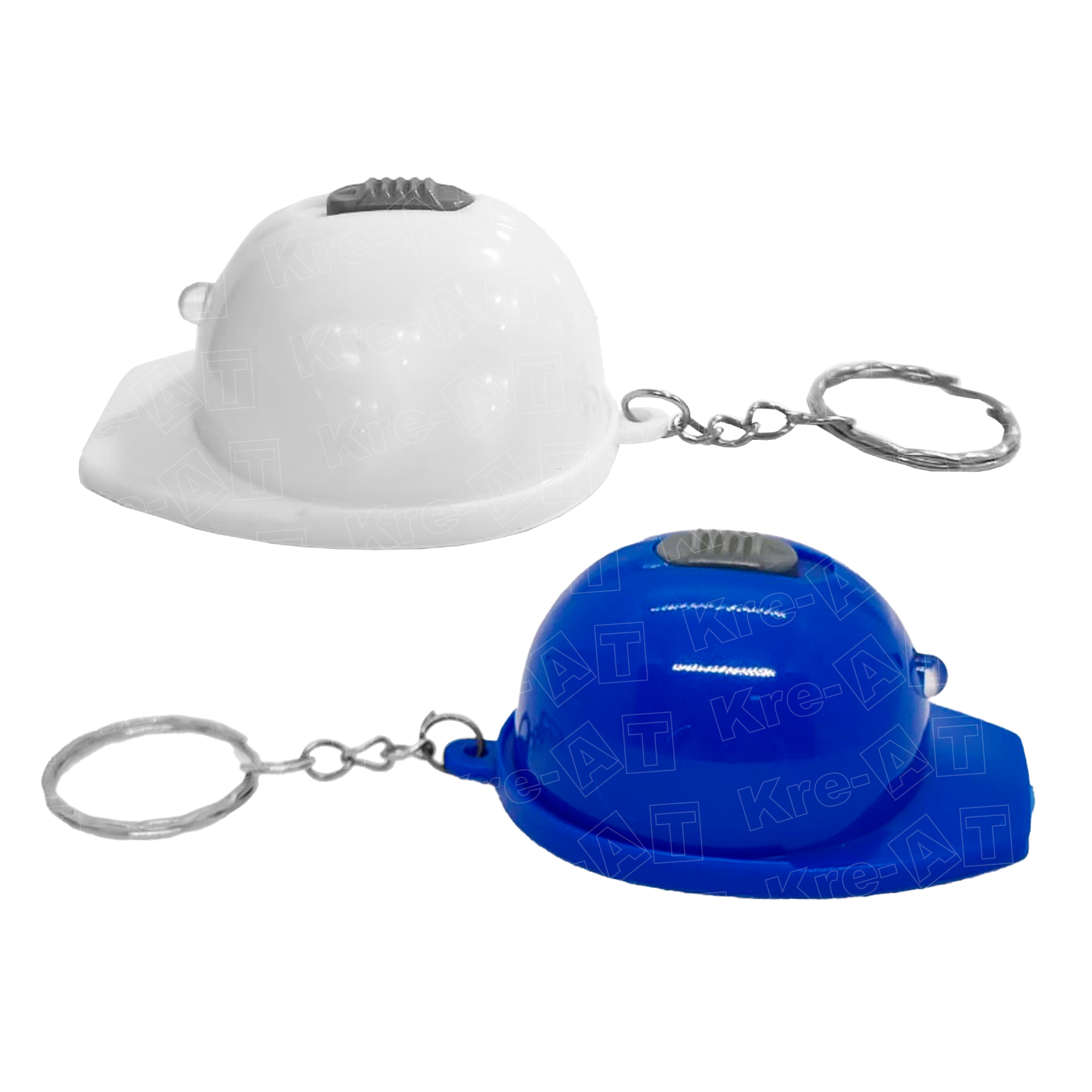 LLAVERO CASCO CON DESTAPADOR Y LINTERNA