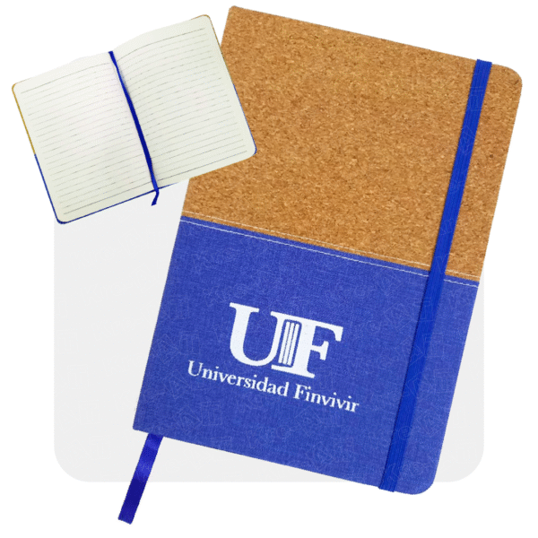 LIBRETA CON TAPA DE CORCHO / M-8787