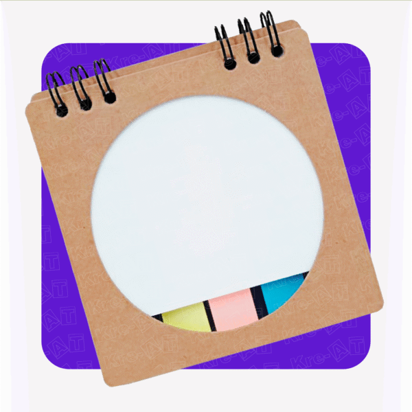 LIBRETA ANILLADA CHICA CON POST-IT / ECO-16