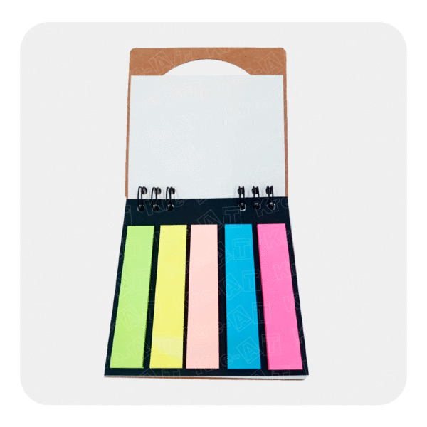 LIBRETA ANILLADA CHICA CON POST-IT / ECO-16 - Imagen 5
