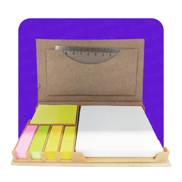 PORTA TACO CON POST-IT REGLA / FB-1009-A