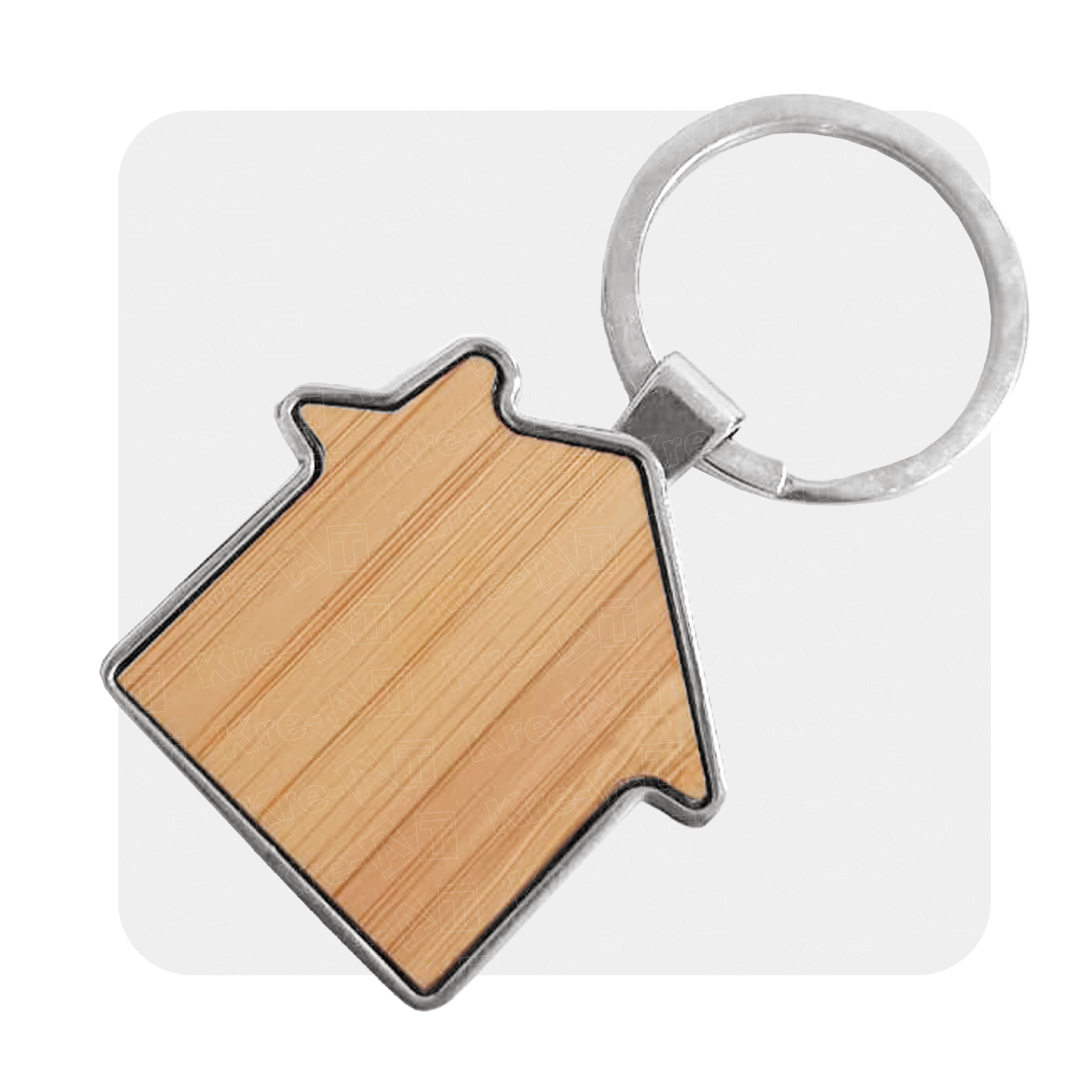 LLAVERO METÁLICO ECO HOME