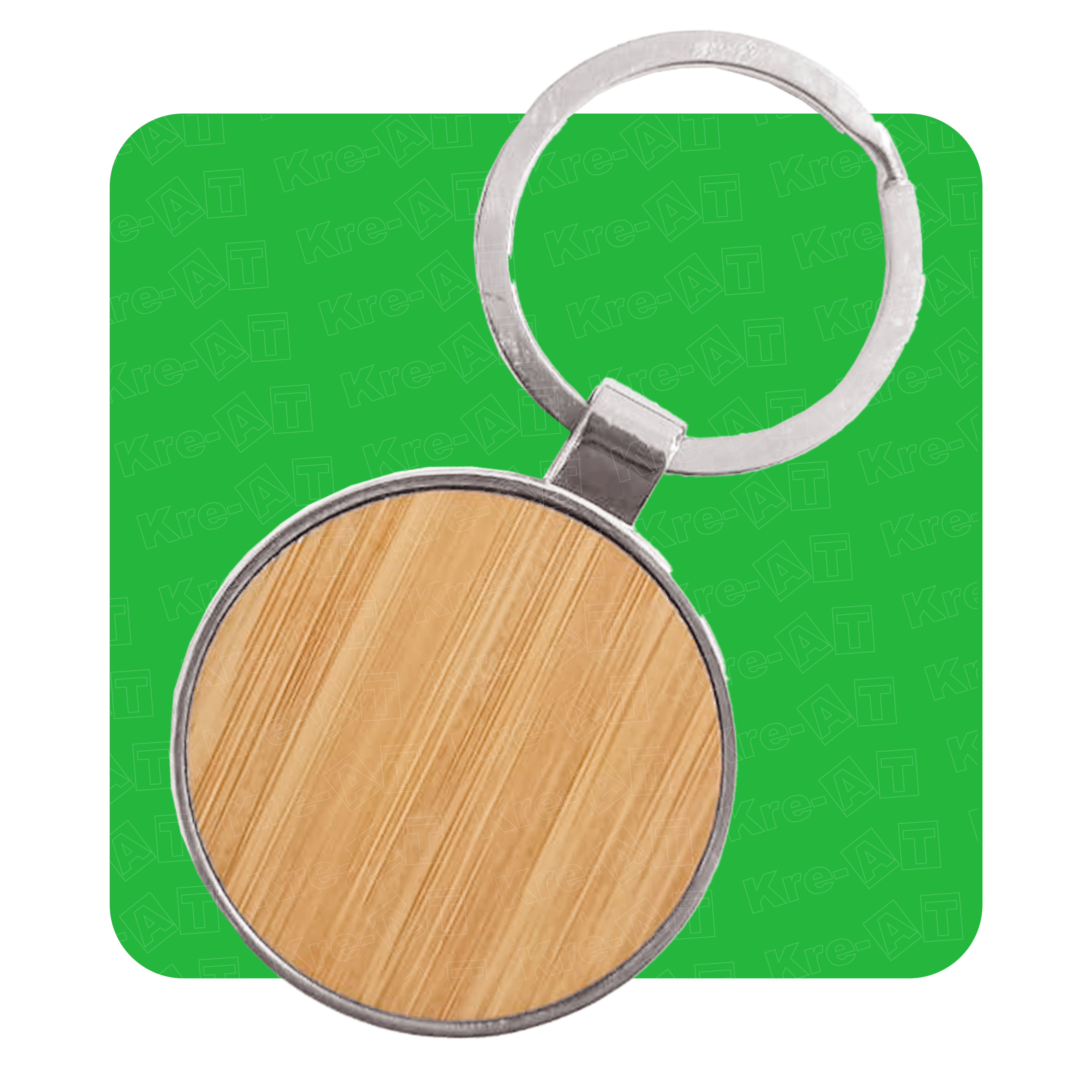 LLAVERO REDONDO BAMBÚ