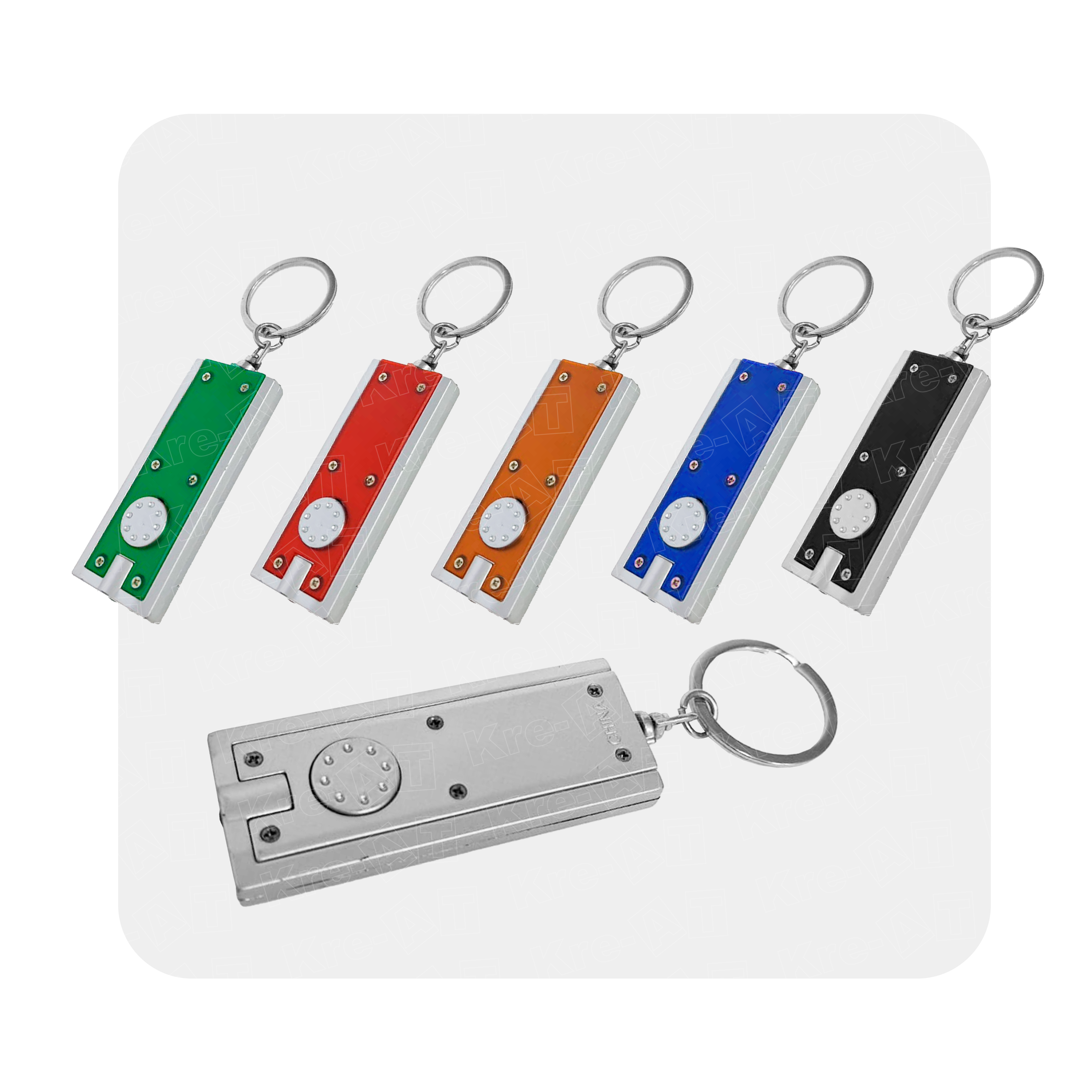 LLAVERO LED RECTANGULAR / FL-3023