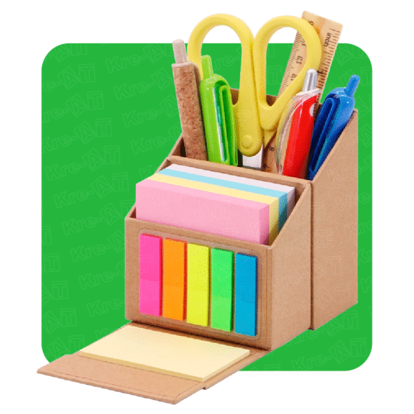 PORTA LAPICEROS CON POST IT / FB-1004