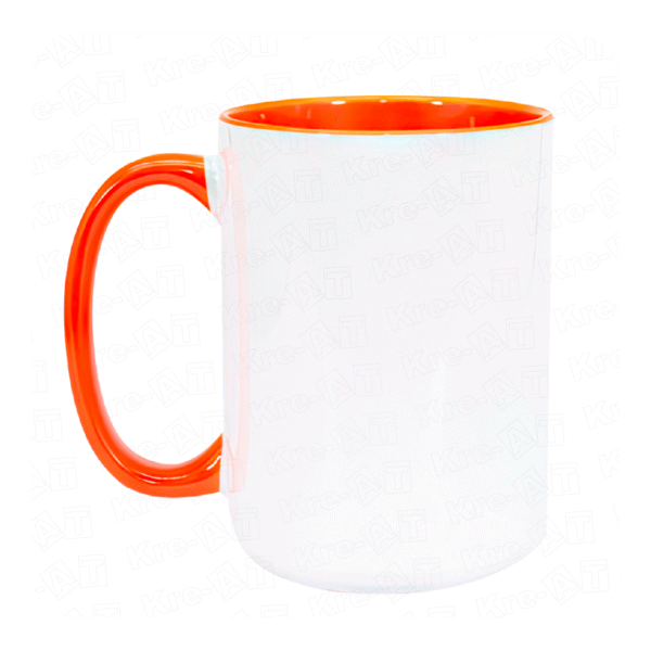TAZA EN CERÁMICA, INTERIOR Y ASA DE COLOR 15 OZ / SKB- 55C - Imagen 5