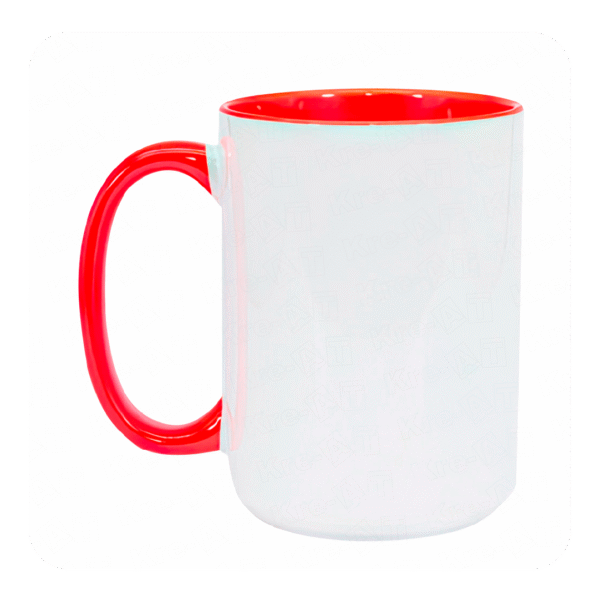 TAZA EN CERÁMICA, INTERIOR Y ASA DE COLOR 15 OZ / SKB- 55C - Imagen 4