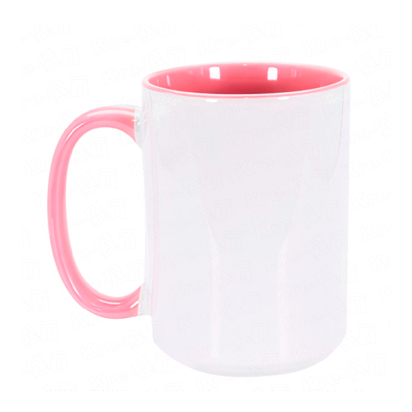 TAZA EN CERÁMICA, INTERIOR Y ASA DE COLOR 15 OZ / SKB- 55C - Imagen 3