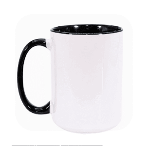 TAZA EN CERÁMICA, INTERIOR Y ASA DE COLOR 15 OZ / SKB- 55C