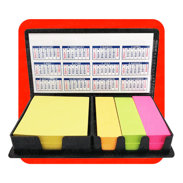 PORTA TACO CON POST-IT Y CALENDARIO / A13-5