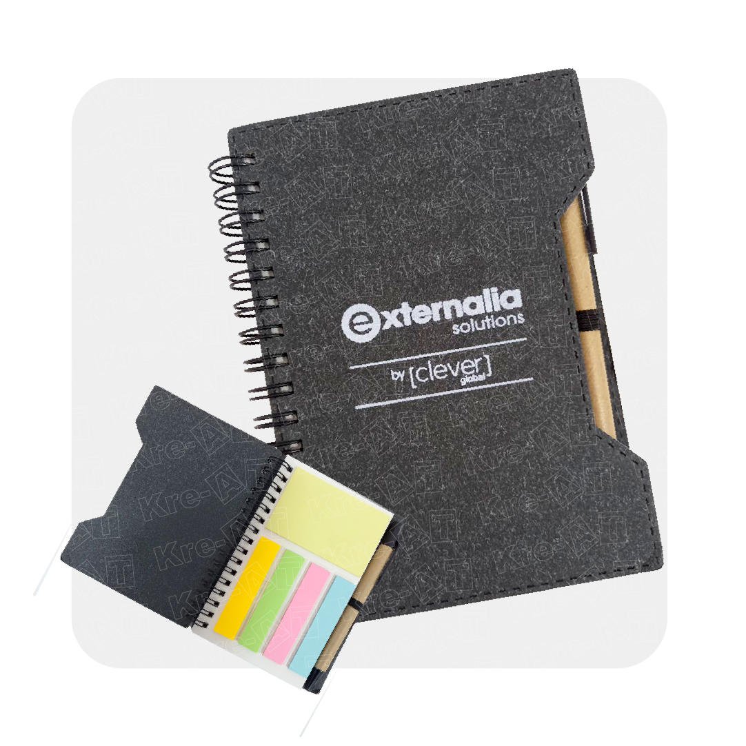 LIBRETA ESPIRAL CON LAPICERO / A6