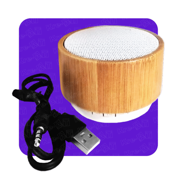 PARLANTE BLUETOOTH BAMBOO