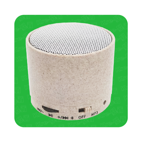 PARLANTE BLUETOOTH FIBRA DE TRIGO