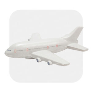 AVIÓN DE PASAJEROS ANTIESTRÉS / FB-4018