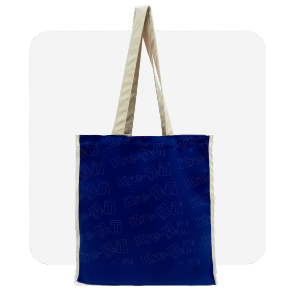 BOLSO EN DRILL CON FUELLE Y SESGO / K002
