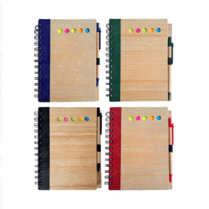 LIBRETA BAMBÚ CON LAPICERO Y POST IT / BFB903B