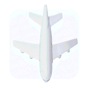 AVIÓN DE PASAJEROS ANTIESTRÉS / FB-4018