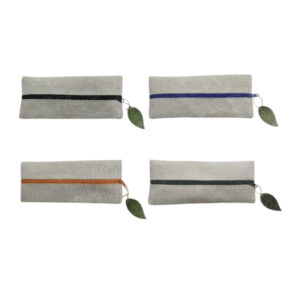 CARTUCHERA GRIS CON CIERRE / GPW-089